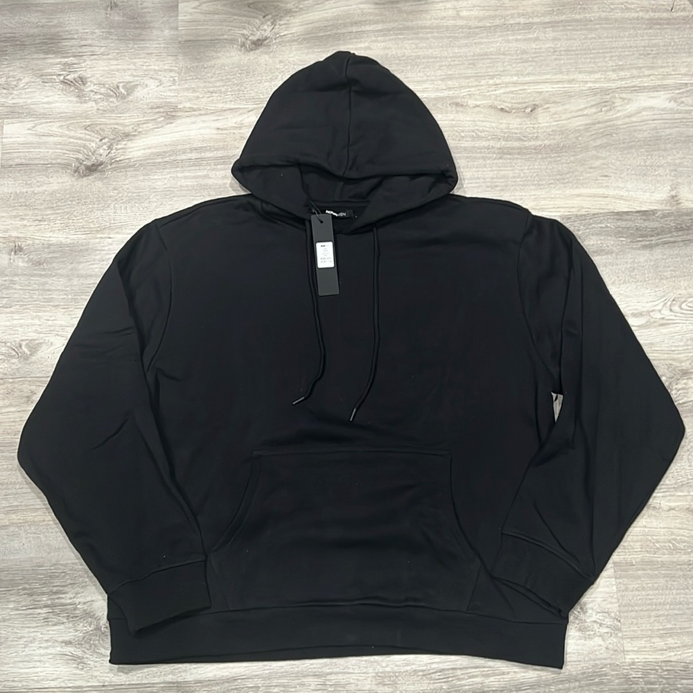 NOVAMEN Men's Black Tyson Hoodie NWT